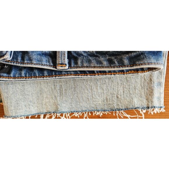 Talbots Wide Leg Crop Jeans High Waist Hoffman Wash Womens SZ 2 - Picture 9 of 12